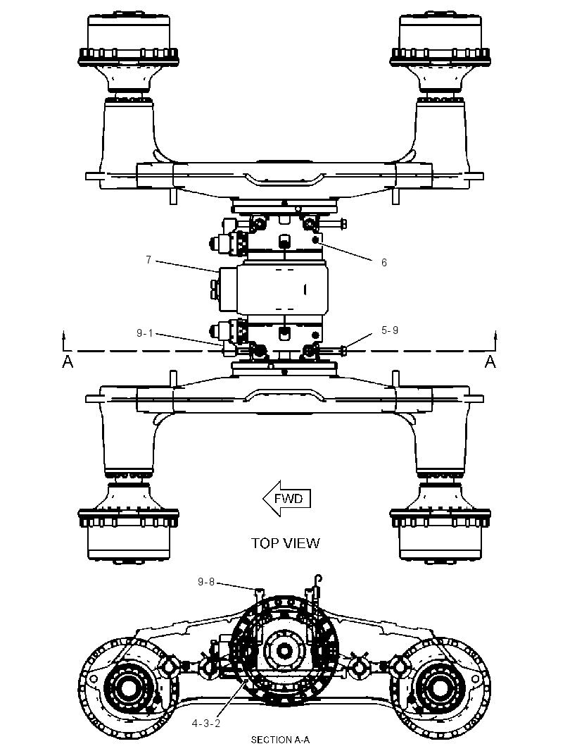 BOGIE GP 3818267 CAT