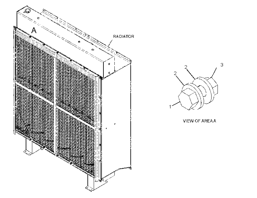FASTENER GP-RADIATOR 4250836 CAT
