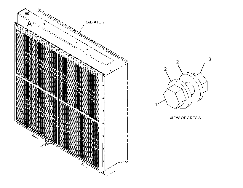 FASTENER GP-RADIATOR 4250834 CAT