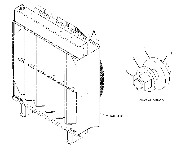 FASTENER GP-RADIATOR 4251075 CAT