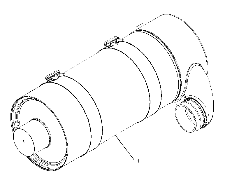 Сажевый фильтр 3769455 CAT