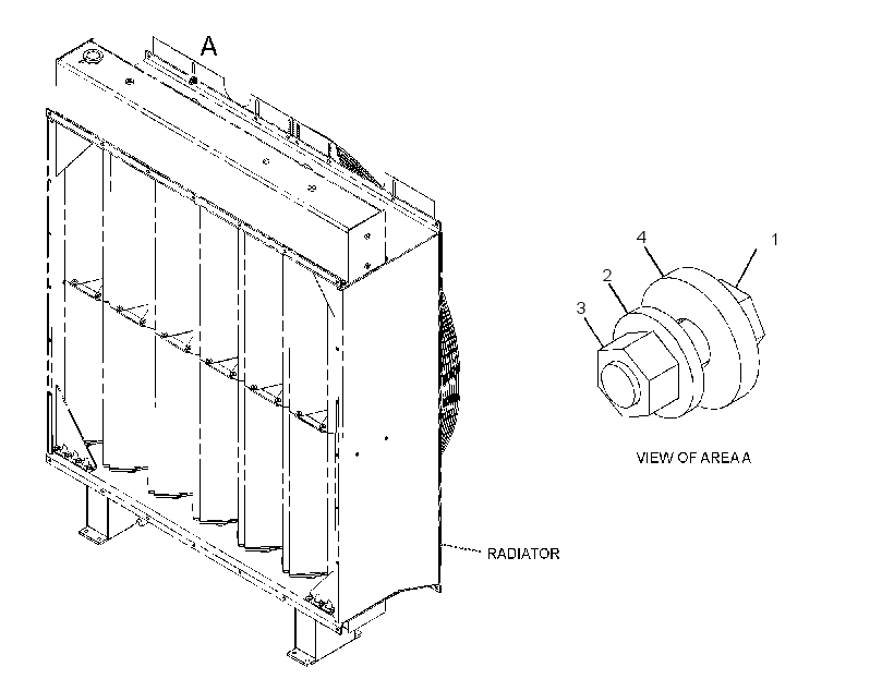 FASTENER GP-RADIATOR 4251076 CAT