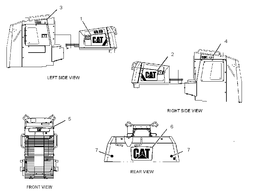 Плёнка 3745084 CAT