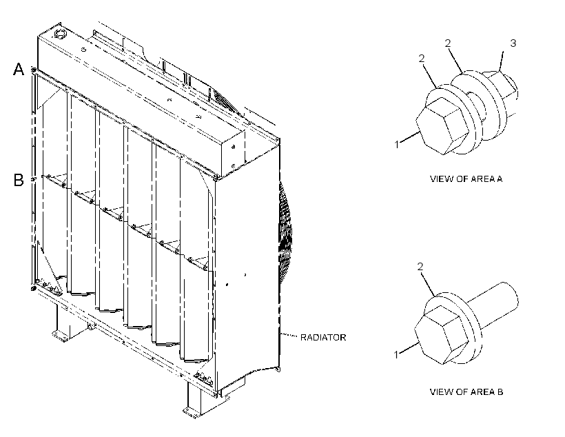 FASTENER GP-RADIATOR 4251074 CAT