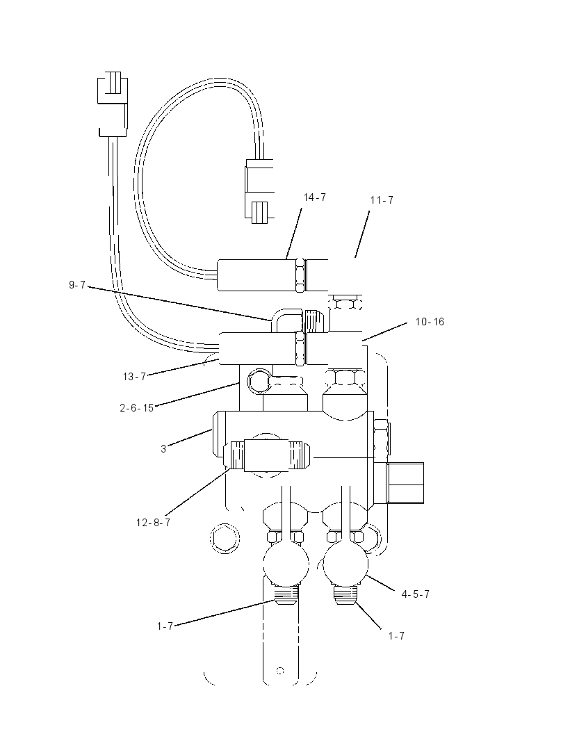 VALVE & MTG GP-ACCUM CHARGING 3290822 CAT