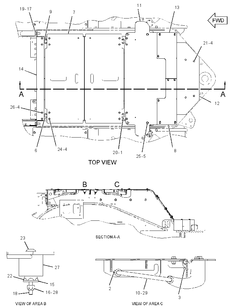 COVER GP-DECK 2680924 CAT