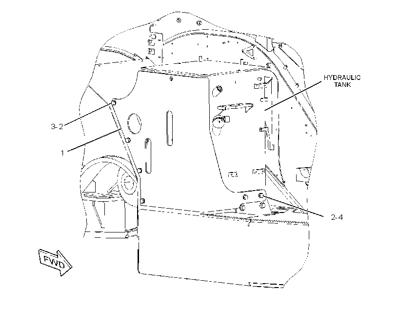 GUARD GP-HYDRAULIC TANK 2681990 CAT
