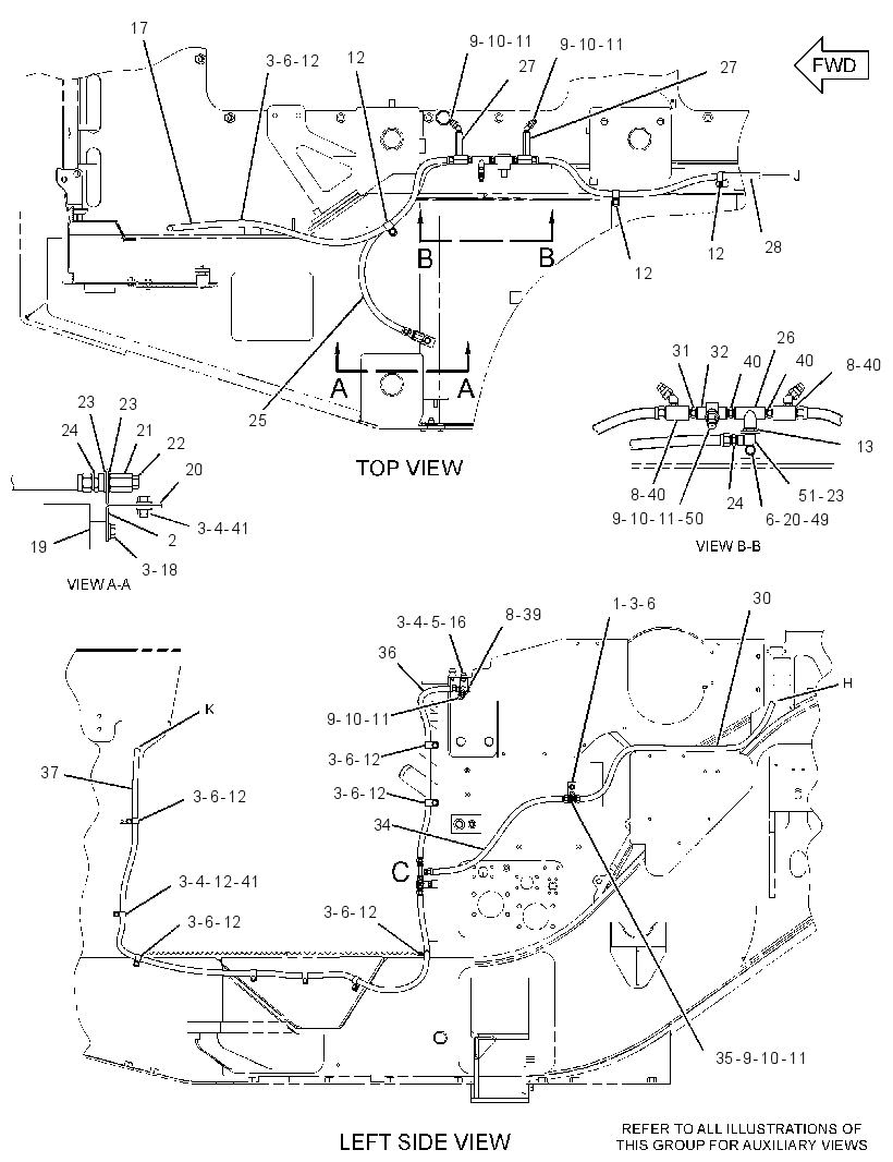 LINES GP-FIRE SUPPRESSION 2749647 CAT