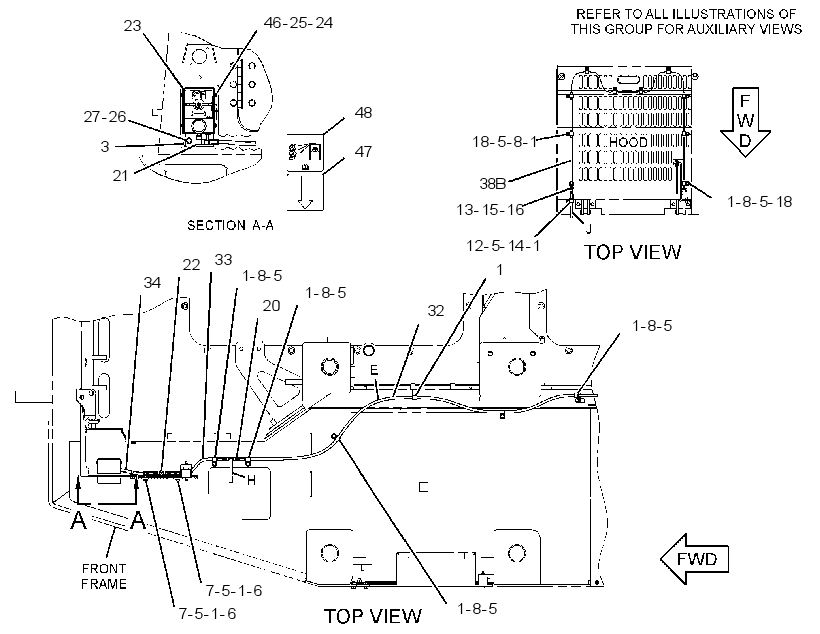 LINES GP-FIRE SUPPRESSION 3162742 CAT