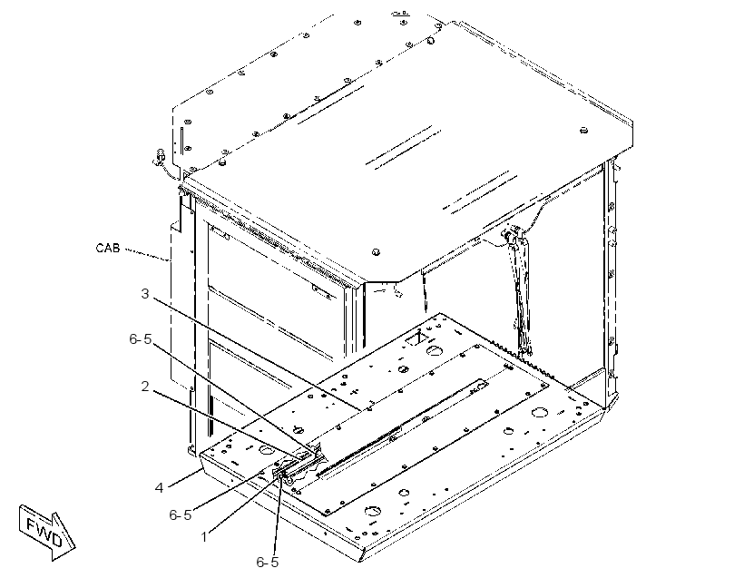 PLATFORM GP-CAB 3930153 CAT
