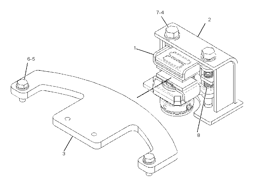 BRAKE GP-SEAT SWIVEL 3354529 CAT