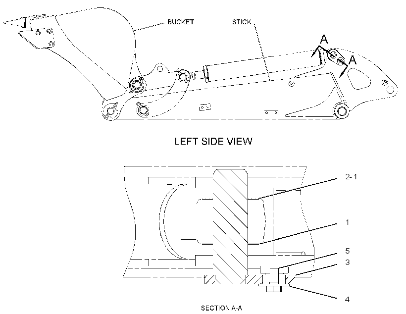 Рычажный механизм ковша 4201391 CAT