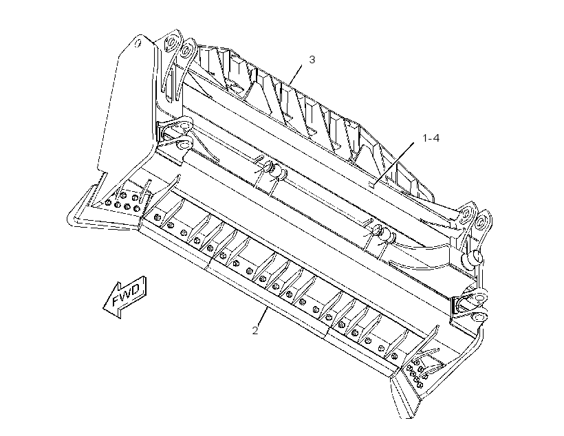 BLADE & EDGE GP-SEMI-UNIVERSAL 3852620 CAT