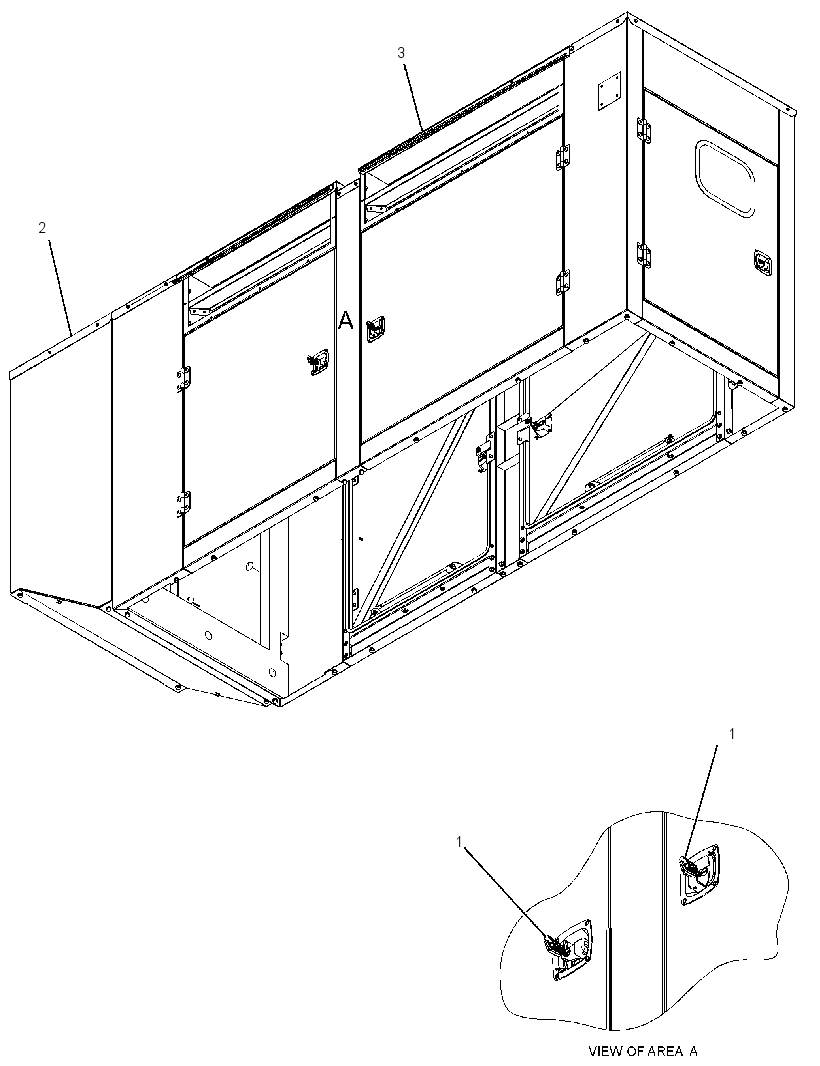 ENCLOSURE GP-GENSET 3943737 CAT