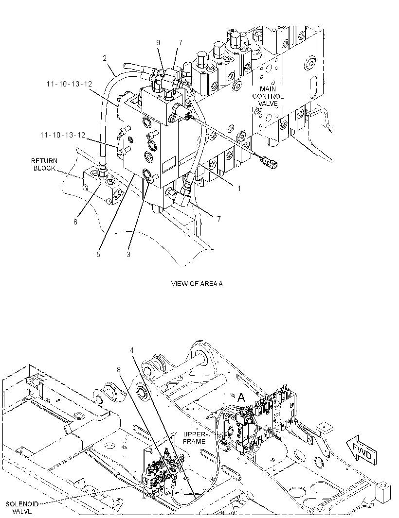VALVE & LINES GP 3911821 CAT
