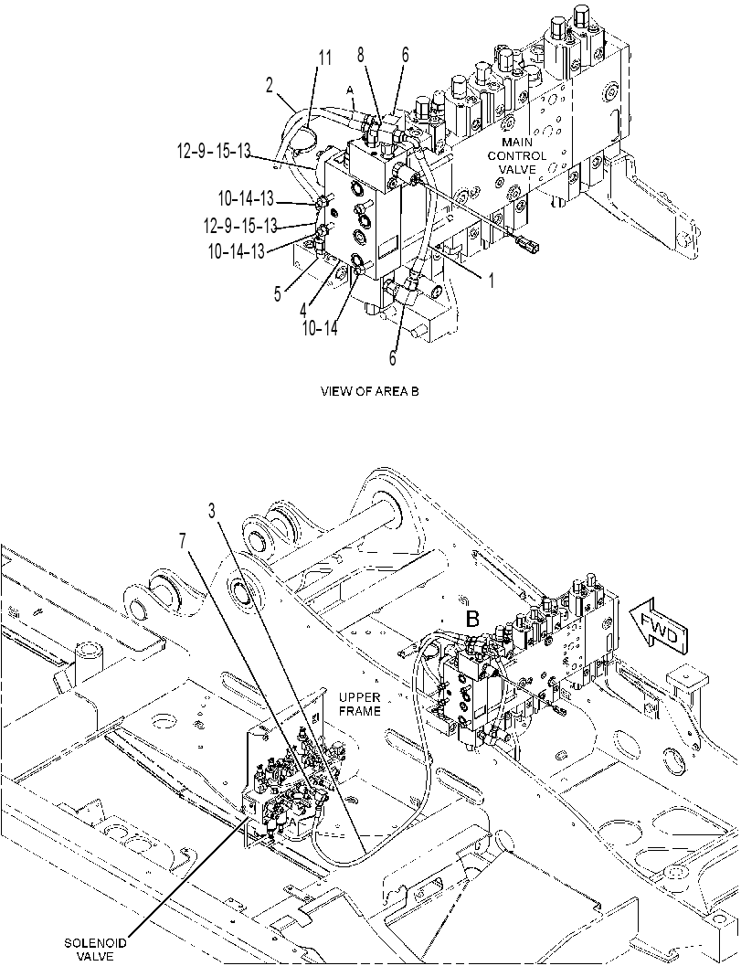 VALVE & LINES GP 3911822 CAT