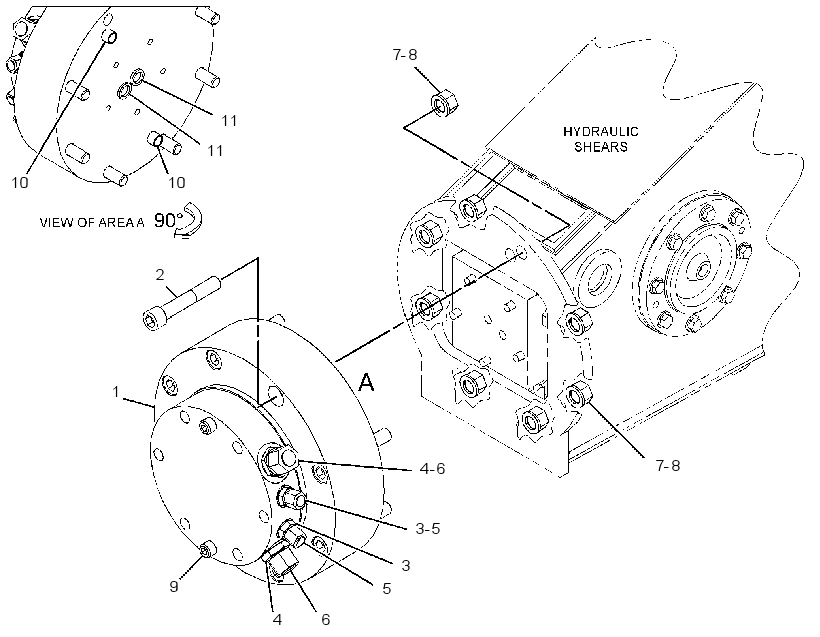 ROTATOR GP-HYDRAULIC 1715498 CAT