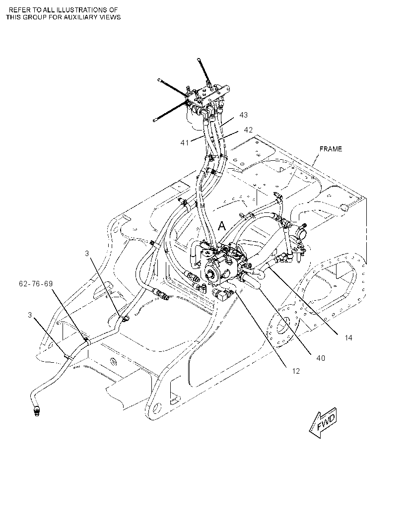 FILTER & LINES GP-WINCH 3698850 CAT
