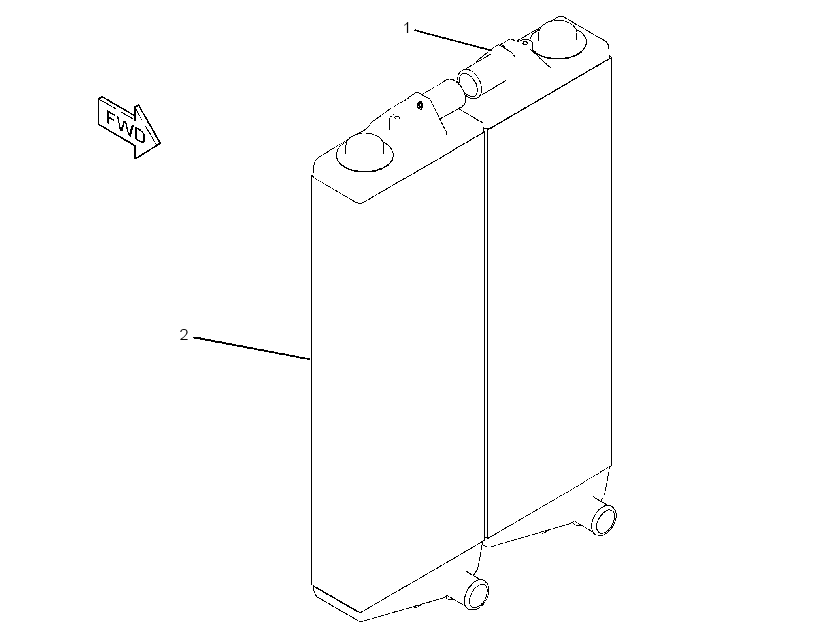 RADIATOR AR 3753126 CAT