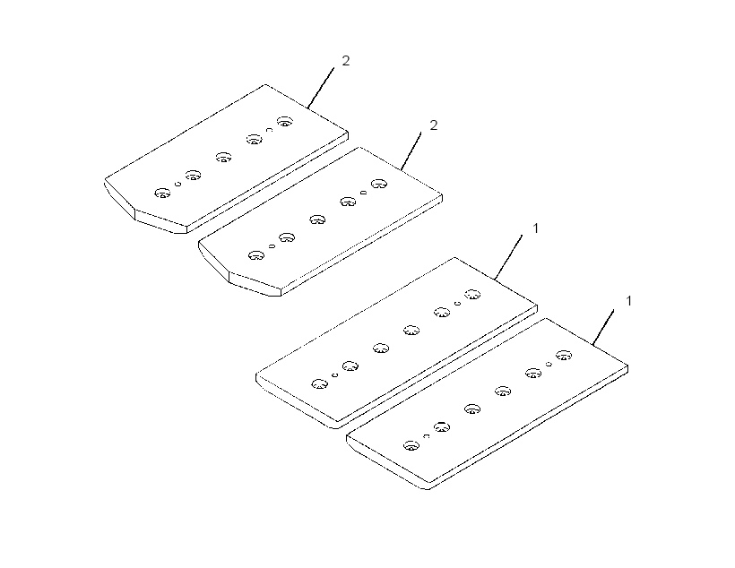 Режущая кромка 4157996 CAT