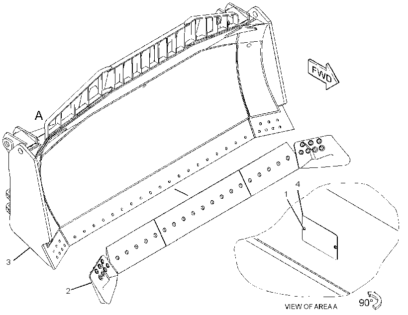 BLADE & EDGE GP-SEMI-UNIVERSAL 2453564 CAT