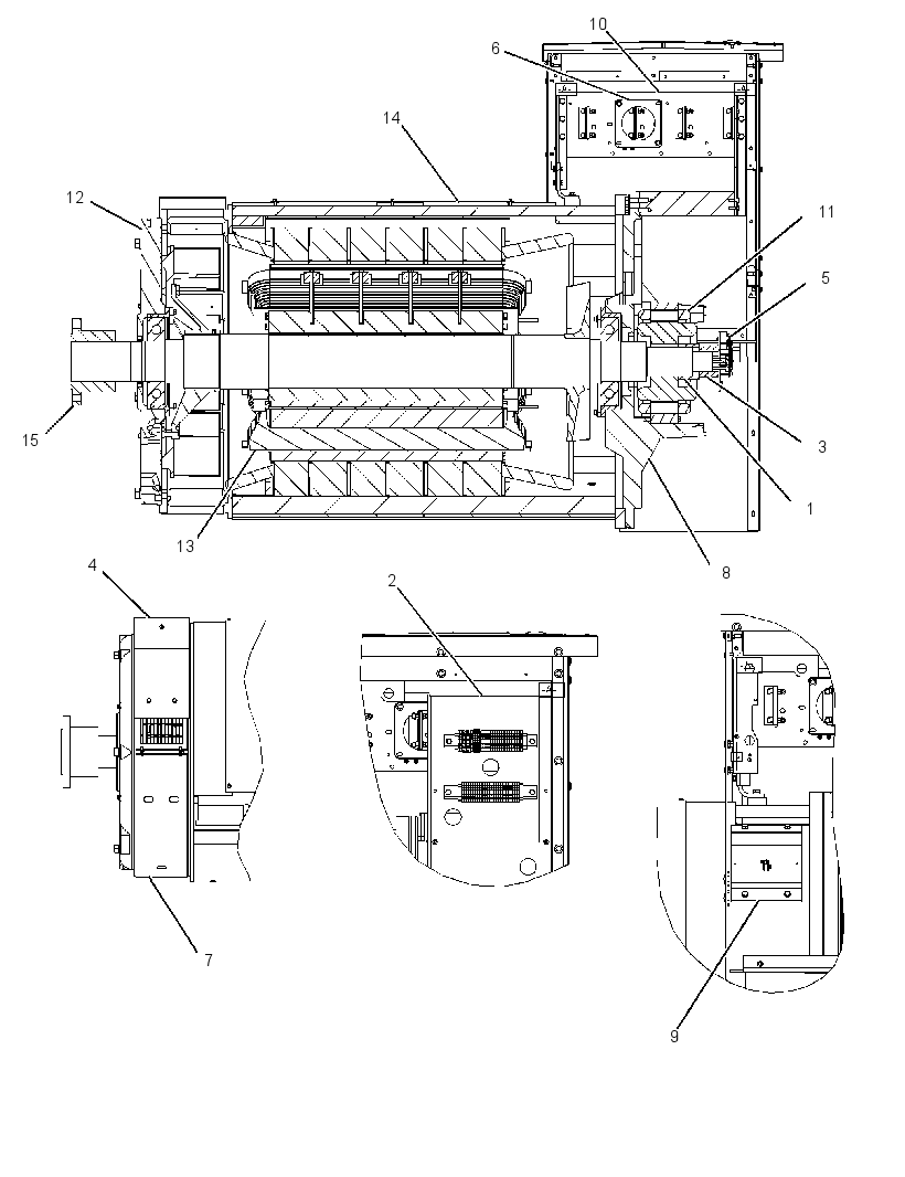 Генератор 3824971 CAT