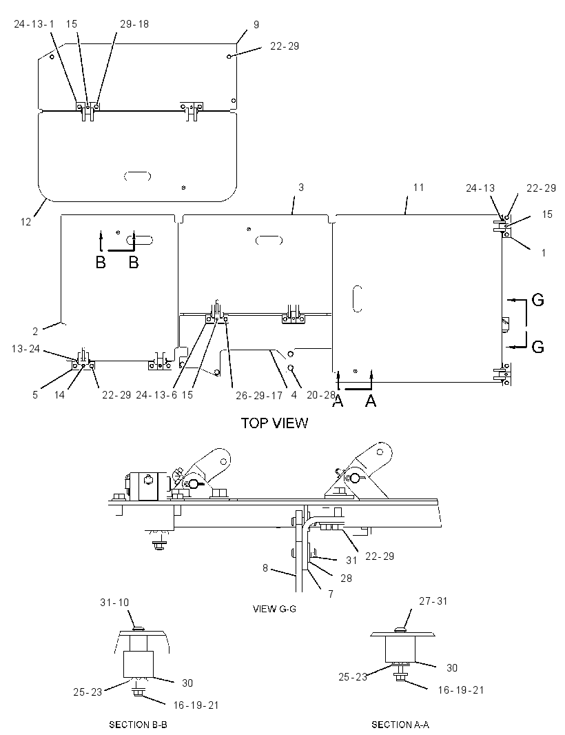 COVER GP-DECK 3081568 CAT