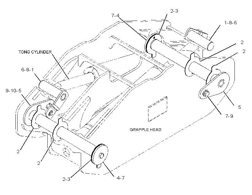 PIN GP-GRAPPLE 2761932 CAT