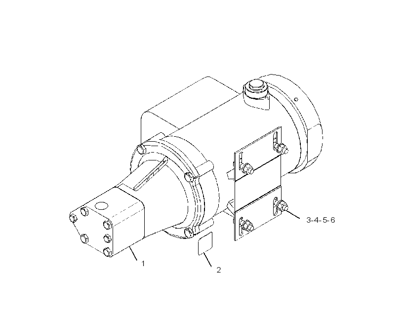 PUMP & MTG GP-PRELUBRICATION 3879523 CAT