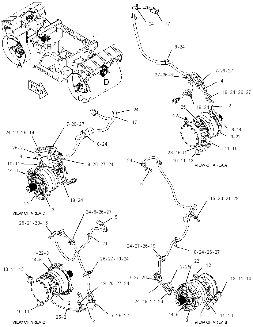 MOTOR & MTG GP-PISTON 3513396 CAT