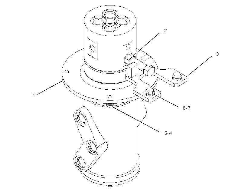 SWIVEL & MOUNTING GP 3494070 CAT