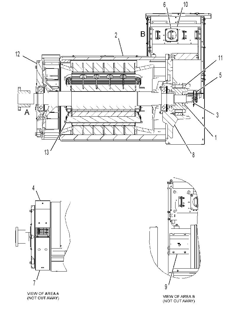 Генератор 3824967 CAT