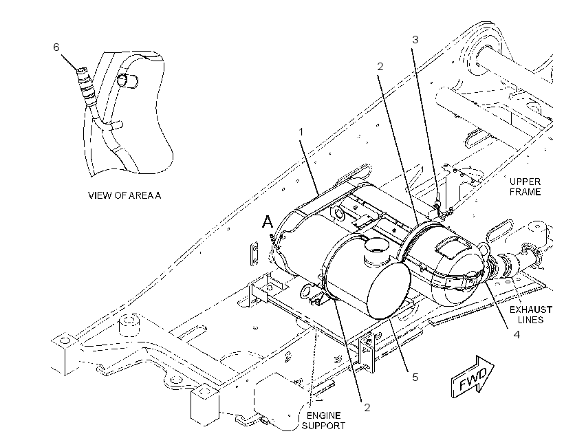 CONVERTER GP-CATALYTIC 3608849 CAT