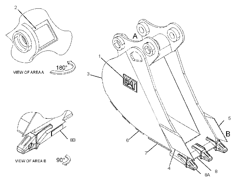 BUCKET GP-UTILITY 4209205 CAT