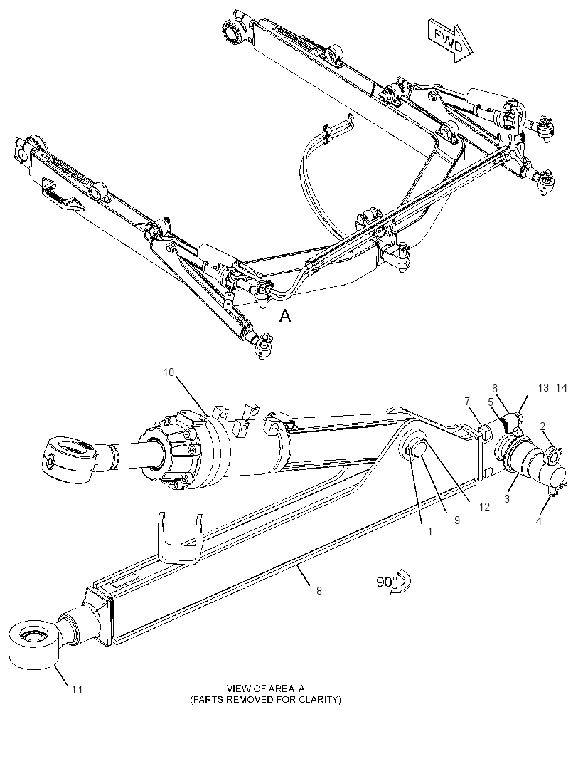 BRACE GP-BULLDOZER 4221315 CAT