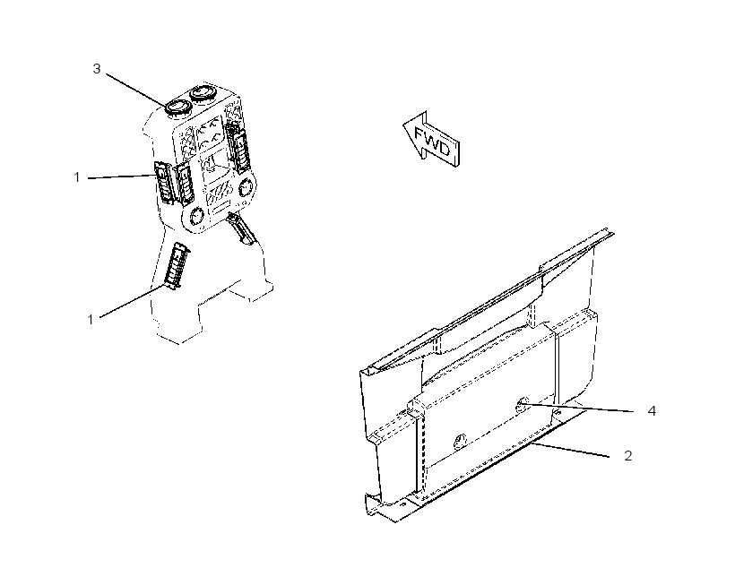 DUCT & CONTROL GP 1777891 CAT