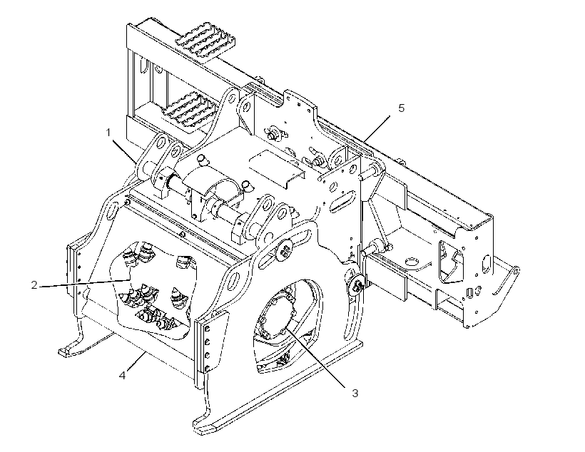 FRAME GP-COLD PLANER 3818338 CAT