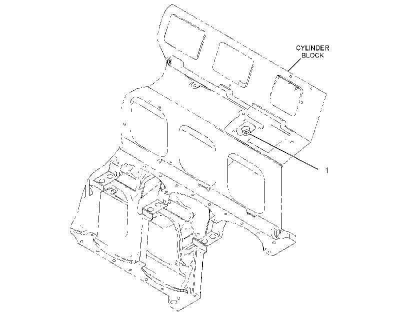 PLUG GP-CYLINDER BLOCK COVER 4302583 CAT