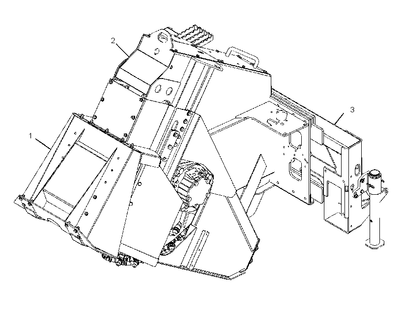 FRAME GP-WHEEL SAW 3818416 CAT