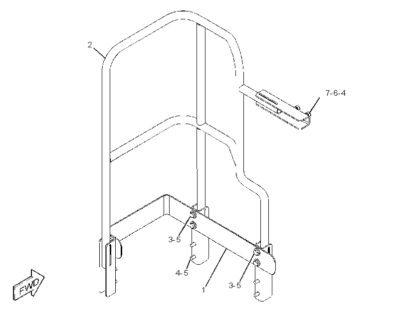 GUARDRAIL GP 3760375 CAT