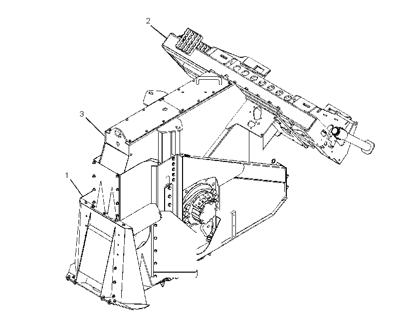 FRAME GP-WHEEL SAW 3818422 CAT