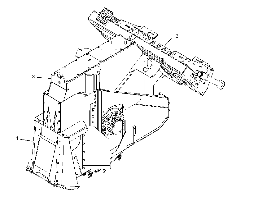FRAME GP-WHEEL SAW 3818432 CAT