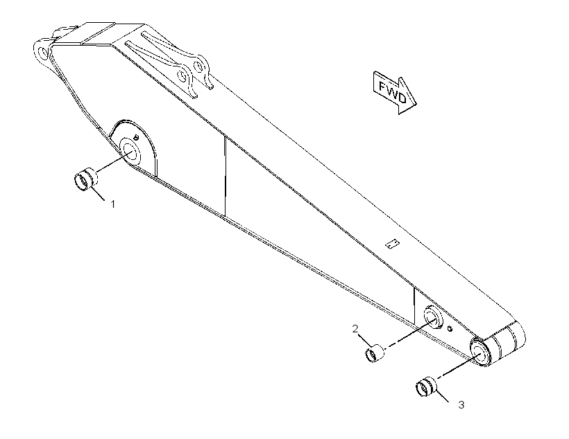 STICK & BEARING AS 3995225 CAT