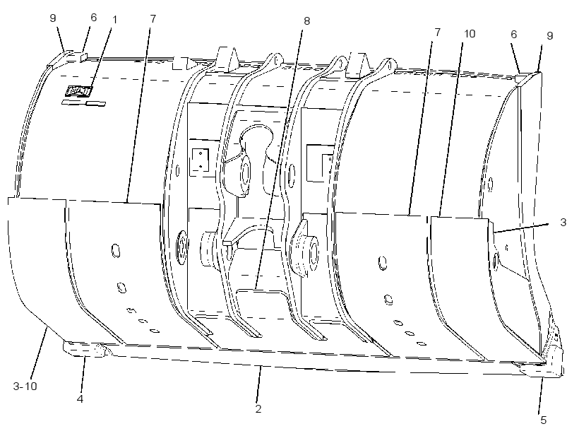 BUCKET AS-PENETRATION 3721697 CAT