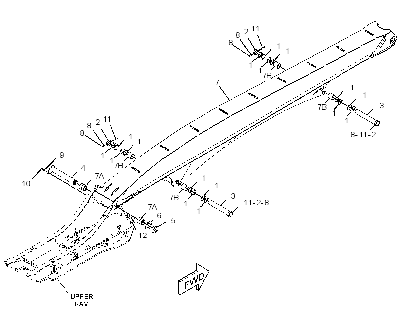 BOOM GP-MATERIAL HANDLING 3959410 CAT