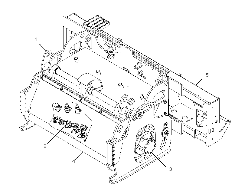FRAME GP-COLD PLANER 3818368 CAT