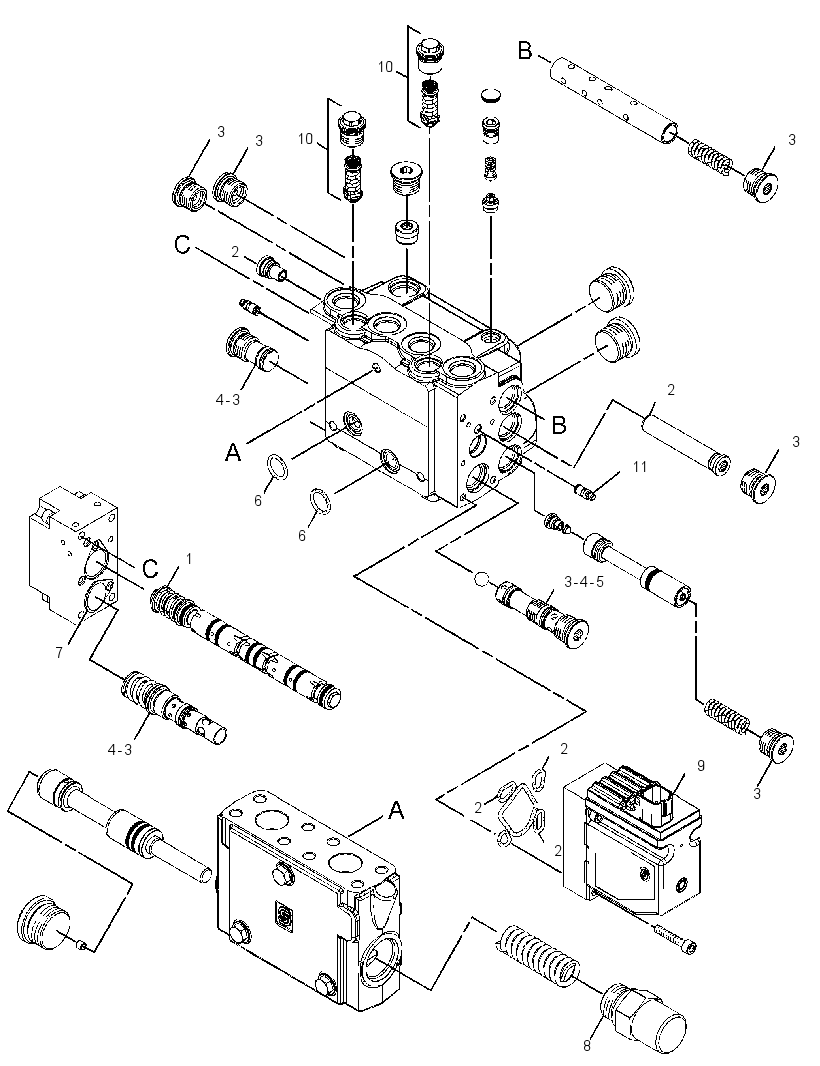 VALVE GP-BANK 1 3080935 CAT