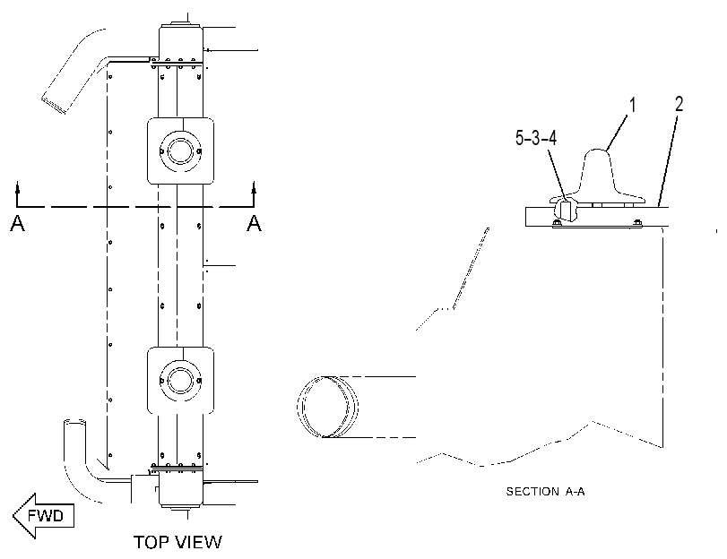 ANTENNA & MOUNTING GP 3290702 CAT