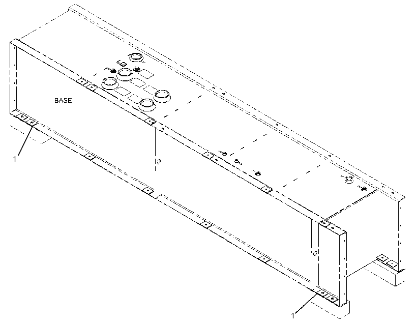 MOUNTING GP-GENERATOR BASE 4316664 CAT