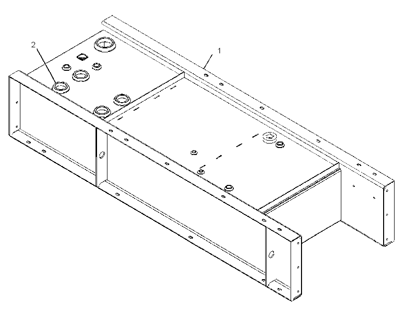 BASE AS-FUEL TANK 3877613 CAT